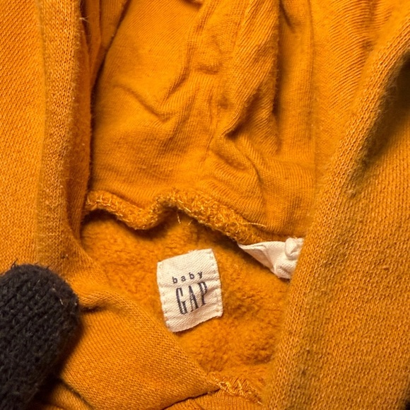 GAP Kids Monster Hoodie - Mustard Yellow - Picture 3 of 5